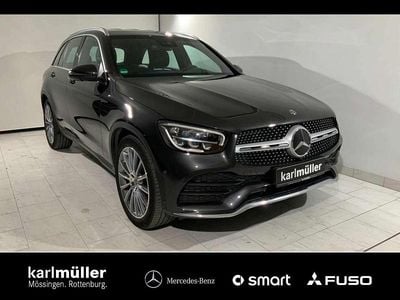 Grau Gebraucht 2020 Mercedes GLC300 AMG line SUV | 44.880 € (Teuer)