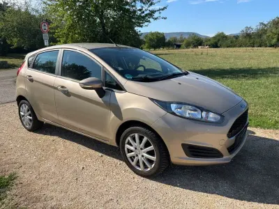 Gebraucht Ford Fiesta Trend 82 PS (60 kW) 2017 Beige Kleinwagen