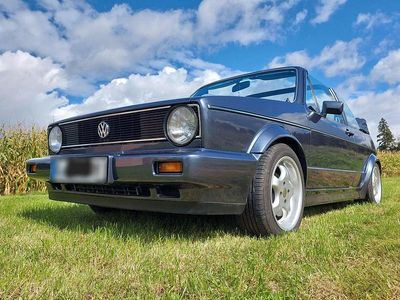 Second-hand VW Golf Cabriolet 98 CP (72 kW) 1988 Albastru Cabrio