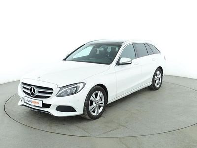 Weiß Gebraucht 2017 Mercedes C250 Avantgarde Kombi | 20.620 € (Fairer Preis)