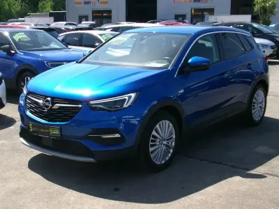 Gebraucht Opel Grandland X Dynamic 131 PS (96 kW) 2018 Topas blau SUV