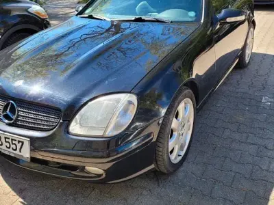 Brugt Mercedes SLK320 Edition 218 HK (160 kW) 2002 Sort Cabriolet