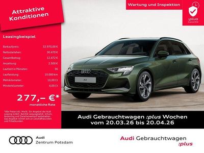 Gebraucht Audi A3 Advanced Plus 116 PS (85 kW) 2024 Distriktgrün metallic Limousine