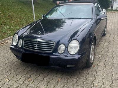 Usata Mercedes CLK200 Avantgarde 163 CV (119 kW) 2000 Blu Cabrio