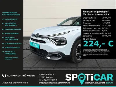 Gebraucht Citroën C4 X 131 PS (96 kW) 2024 Weiß SUV