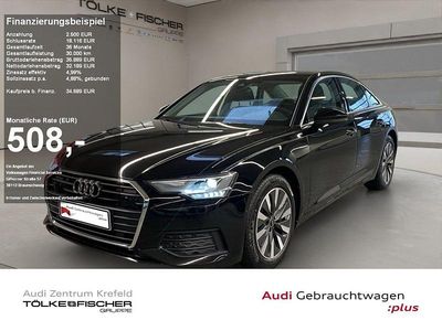 Schwarz Gebraucht 2022 Audi A6 Limousine | 34.689 € (Fairer Preis)