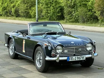 Gebraucht Triumph TR4 104 PS (76 kW) 1967 Blau Cabrio
