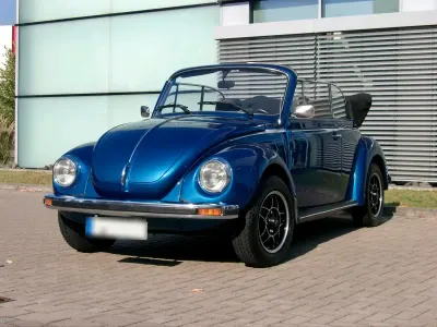 Gebraucht VW Käfer 50 PS (36 kW) 1978 Blau Cabrio