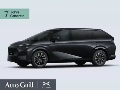 Neu XPENG X9 AWD Performance 369 kW (503 PS) 2026 Schwarz midnight black Van / Kleinbus