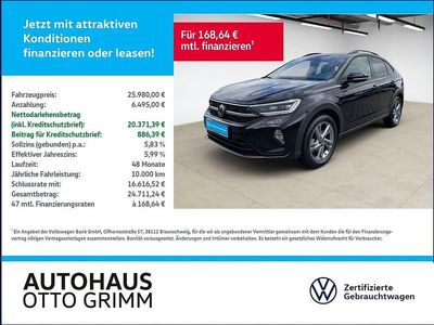 Schwarz Gebraucht 2024 VW Taigo R-line SUV | 25.480 € (Fairer Preis)