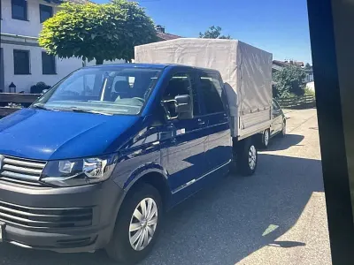 Gebraucht VW T6 102 PS (75 kW) 2018 Blau Van