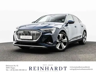 Gebraucht Audi e-tron Sportback S-Line 300 kW (408 PS) 2022 Plasmablau metallic SUV
