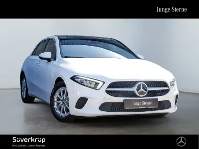 Gebraucht Mercedes A180 Progressive 116 PS (85 kW) 2020 Weiß unilack polarweiß Limousine