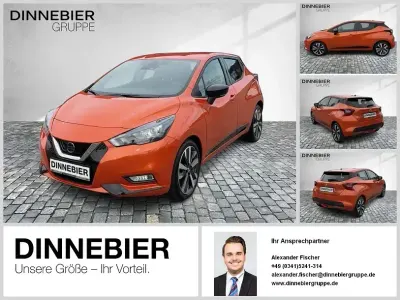Gebraucht Nissan Micra 92 PS (67 kW) 2021 Orange Kleinwagen