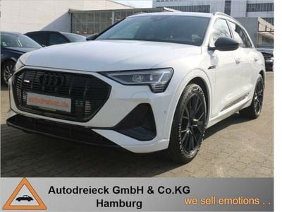 Usata Audi e-tron Black Edition 313 CV (230 kW) 2021 Bianco SUV