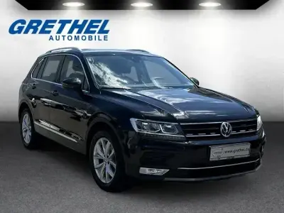 Gebraucht VW Tiguan Highline 190 PS (139 kW) 2016 Schwarz SUV