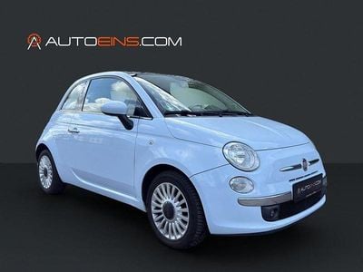 Gebraucht Fiat 500 Lounge 69 PS (50 kW) 2009 Azzurro Cabrio