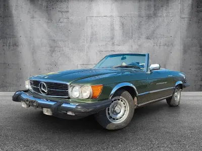 Gebraucht Mercedes SL280 185 PS (136 kW) 1983 Grün Cabrio
