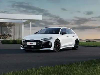 Ny Audi RS5 Ambiente 639 HK (469 kW) 2026 Hvid Stationcar