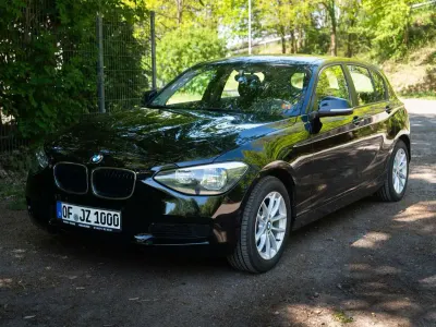 Usata BMW 116 136 CV (100 kW) 2014 Nero Utilitaria