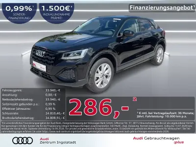 Gebraucht Audi Q2 Advanced Plus 190 PS (139 kW) 2025 Mythosschwarz metallic SUV