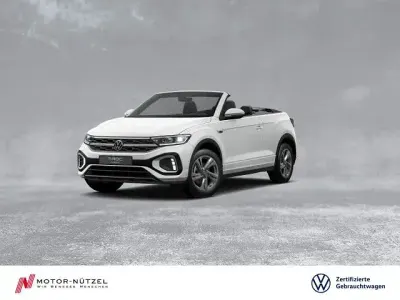 Brugt VW T-Roc Cabriolet R-line 150 HK (110 kW) 2025 Hvid Cabriolet