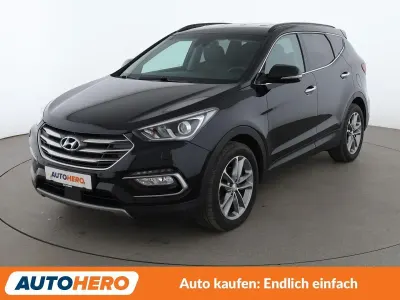 Gebraucht Hyundai Santa Fe Premium 200 PS (147 kW) 2017 Schwarz SUV