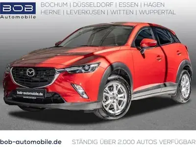 Używany Mazda CX-3 Exclusive-Line 120 KM (88 kW) 2018 Czerwony SUV