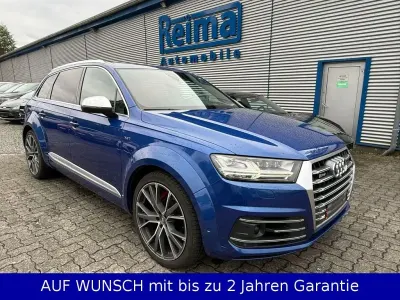 Gebraucht Audi SQ7 Sport 435 PS (319 kW) 2017 Sepangblau perleffekt SUV