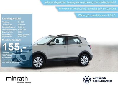 Gebraucht VW T-Cross Life 95 PS (69 kW) 2024 Grau SUV
