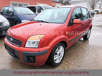 Gebraucht Ford Fusion Style 101 PS (74 kW) 2008 Rot Kleinwagen