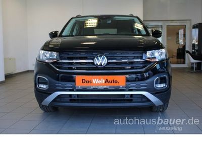 Schwarz metallic Gebraucht 2021 VW T-Cross Active SUV | 25.570 €