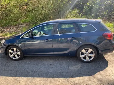Brugt Opel Astra 160 HK (117 kW) 2011 Blå Stationcar