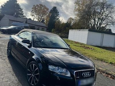 Gebraucht Audi A4 Cabriolet S-Line 200 PS (147 kW) 2009 Schwarz Cabrio