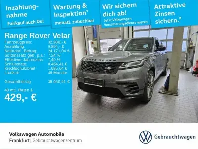 Occasion Land Rover Range Rover Velar R-Dynamic 241 ch (177 kW) 2019 Gris SUV