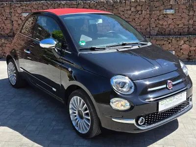 Second-hand Fiat 500C Lounge 69 CP (50 kW) 2018 Vesuvio schw. colore esterno Cabrio