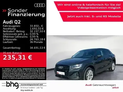 Gebraucht Audi Q2 Advanced 190 PS (139 kW) 2025 Grau SUV