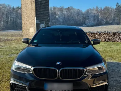 Brugt BMW M550 M Sport 400 HK (294 kW) 2017 Sort Sedan