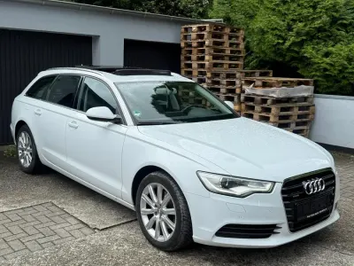 Używany Audi A6 205 KM (150 kW) 2014 Biały Kombi