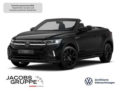 Gebraucht VW T-Roc Cabriolet Style 150 PS (110 kW) 2025 Schwarz Cabrio
