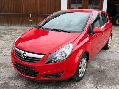 Gebraucht Opel Corsa Edition 87 PS (63 kW) 2010 Rot Kleinwagen