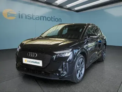 Gebraucht Audi Q4 e-tron S-Line 150 kW (204 PS) 2023 Schwarz SUV