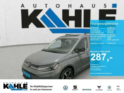 Nowe VW Caddy Maxi Dark Label 122 KM (89 kW) 2025 Szary Minivan