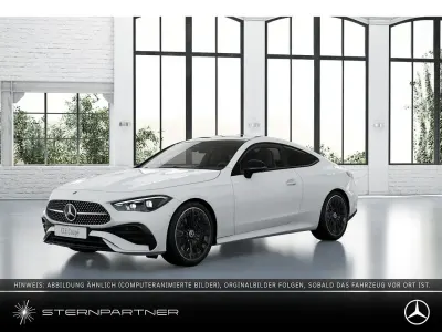 Neu Mercedes CLE200 AMG 204 PS (150 kW) 2026 Weiß Coupé