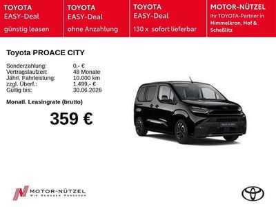 Nuova Toyota Proace Verso City 102 CV (75 kW) 2026 Nero Station wagon