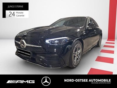 Gebraucht Mercedes C300 AMG 265 PS (194 kW) 2024 Unilack schwarz Limousine