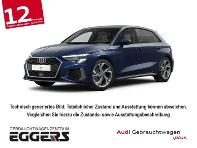 Gebraucht Audi A3 S-Line 190 PS (139 kW) 2023 Blau Limousine