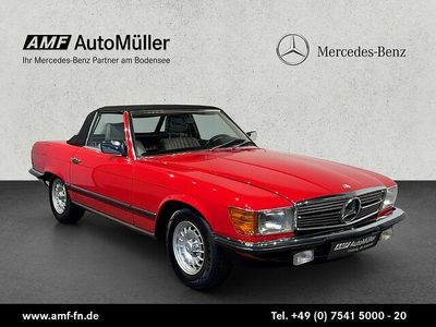 Usata Mercedes SL380 204 CV (150 kW) 1985 Rosso Cabrio