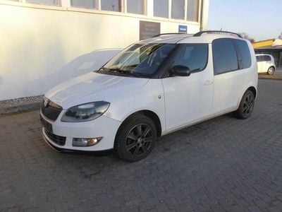 Gebraucht Skoda Roomster Style 85 PS (62 kW) 2015 Weiß Van / Kleinbus