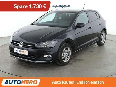 Gebraucht VW Polo Highline 95 PS (69 kW) 2019 Deep black Kleinwagen